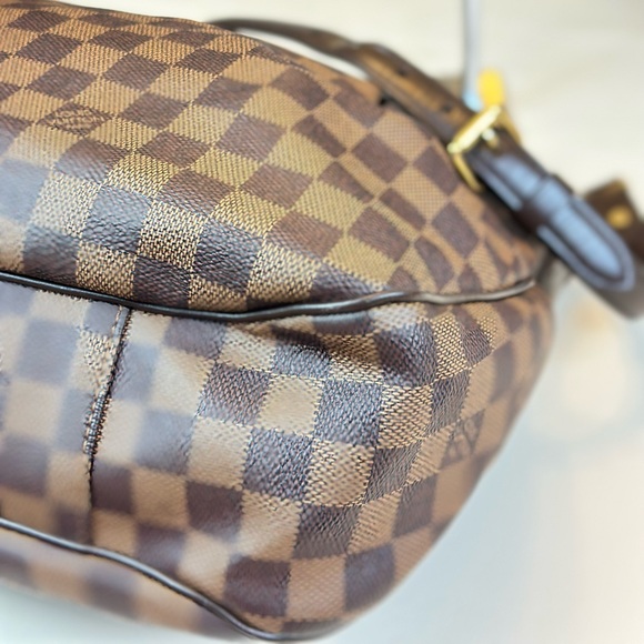 Louis Vuitton Damier Ebene Evora Shoulder Bag Tote - Picture 9 of 17